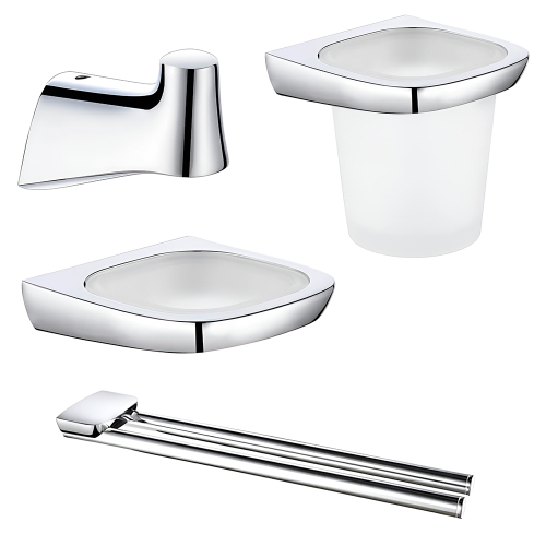 Набор AVS Neo 4в1, хром, с двойны...